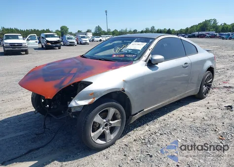 2003 Infiniti G35 из США, поврежденный, VIN JNKCV54E73M201715